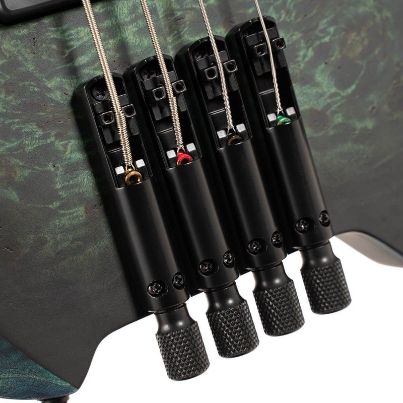 Space4-WBAG-SDG Artisan Series Бас-гитара безголовая, зеленая, Cort