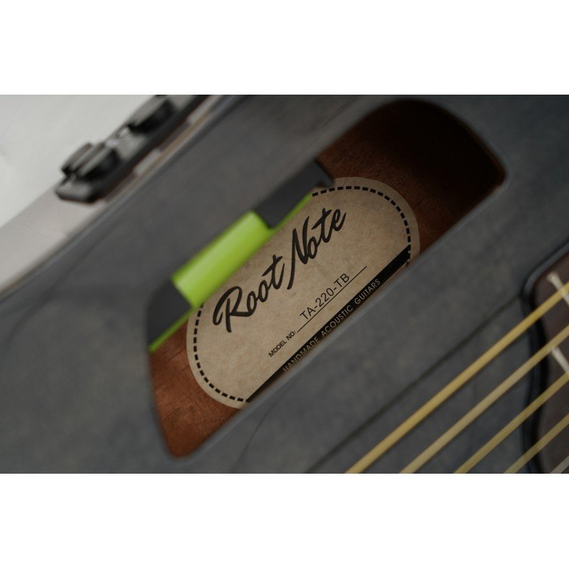 TA220-TB Гитара трансакустическая, черная, Root Note