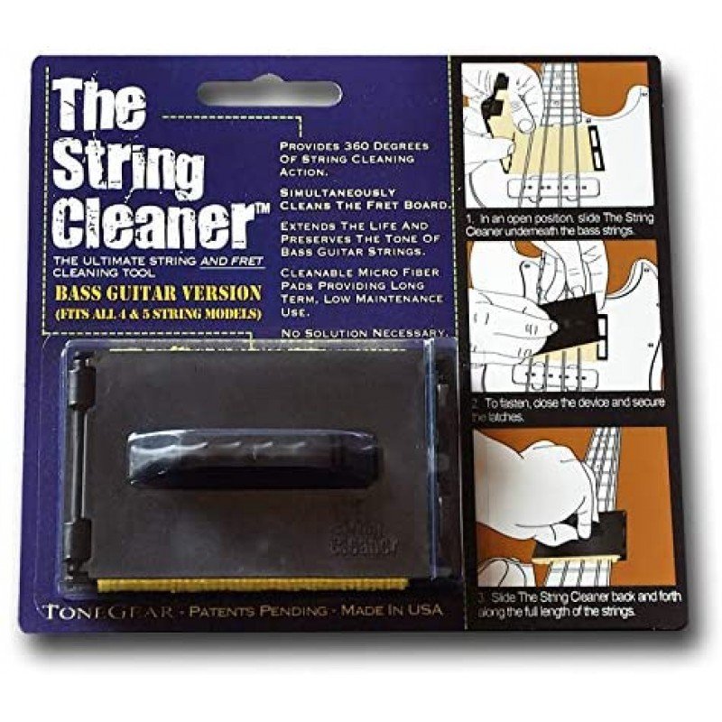 TG-BAS ToneGear Устройство для чистки струн бас-гитары, D'Andrea