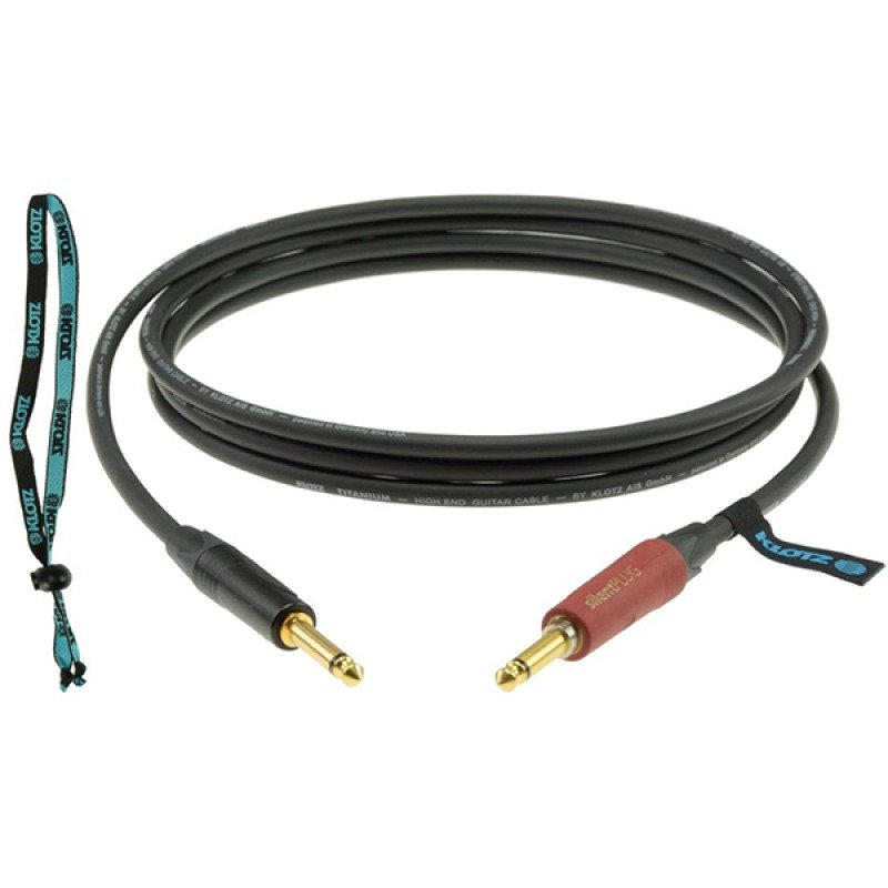 TI-0300PSP Titanium Кабель инструментальный, 3м, Silent Plug, Klotz TI-0300PSP Titanium Кабель инструментальный, 3м, Silent Plug, Klotz