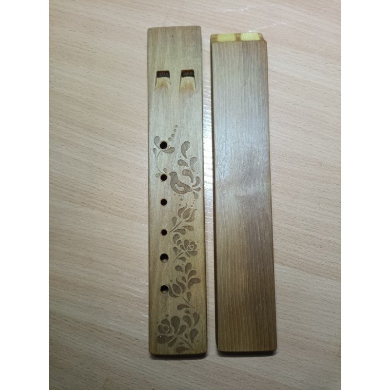 TMA-SDG-DT Двойная прямоугольная флейта Соль (G), Таежная Музыкальная Артель