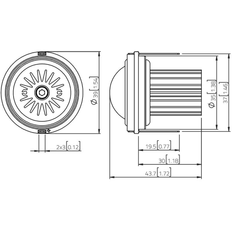 TN101.00 Драйвер ВЧ, 30Вт, 8 Ом, Lavoce