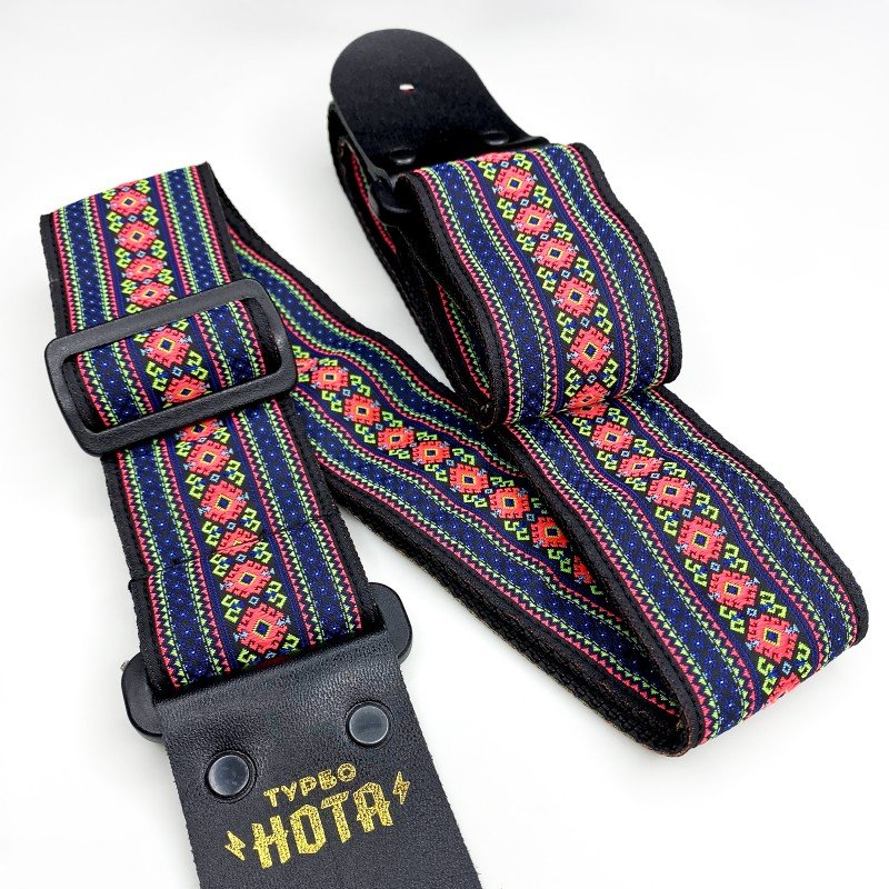 TN5-002-RGB Ремень для гитары, жаккардовый, 1221