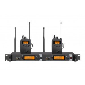 TR-320 Беспроводная система ушного мониторинга, двухканальная, LAudio