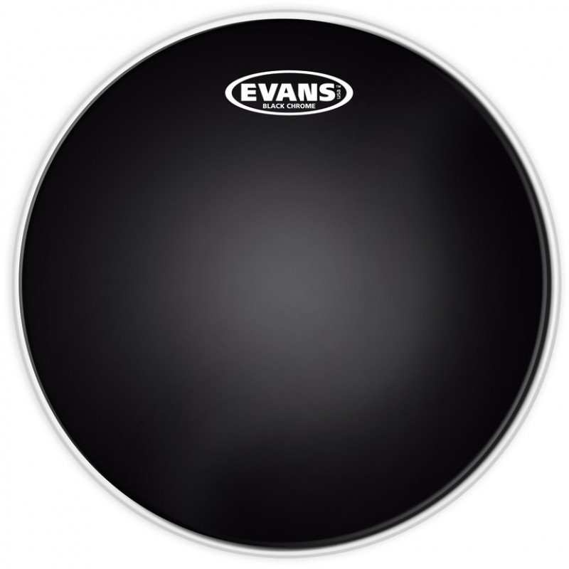 TT12CHR Black Chrome Пластик для том барабана 12", Evans