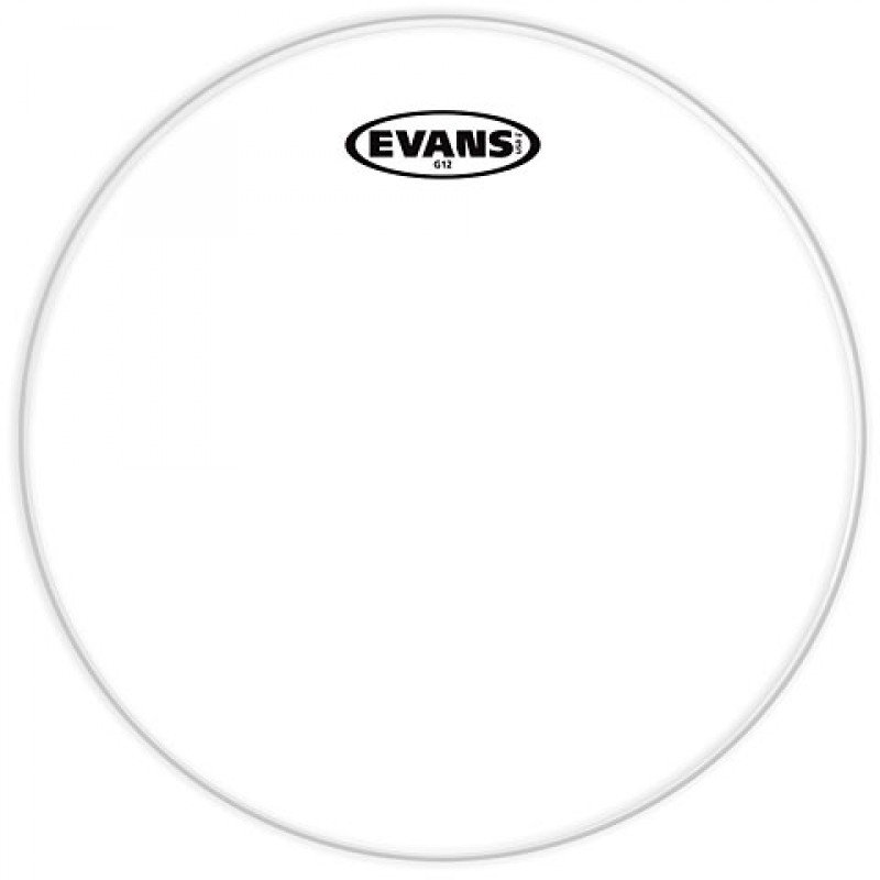 TT12G12 G12 Clear Пластик для том барабана 12”, прозрачный, Evans