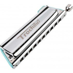 Trochilus-Blue Richter Губная гармошка, тональность С, синяя, JDR Trochilus-Blue Richter Губная гармошка, тональность С, синяя, JDR
