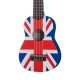 UK-300-21-YG Укулеле сопрано, с рисунком Union Jack, Mirra