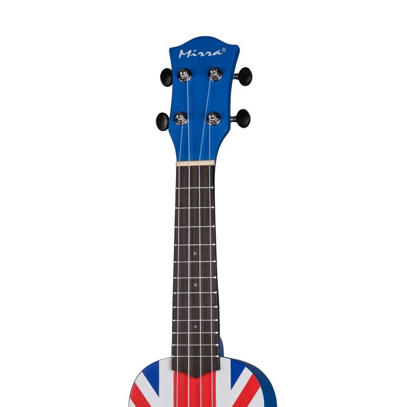 UK-300-21-YG Укулеле сопрано, с рисунком Union Jack, Mirra