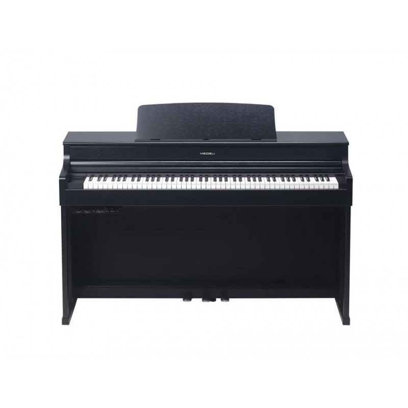 UP405E-PVC-BLACK Цифровое пианино, черное, Medeli