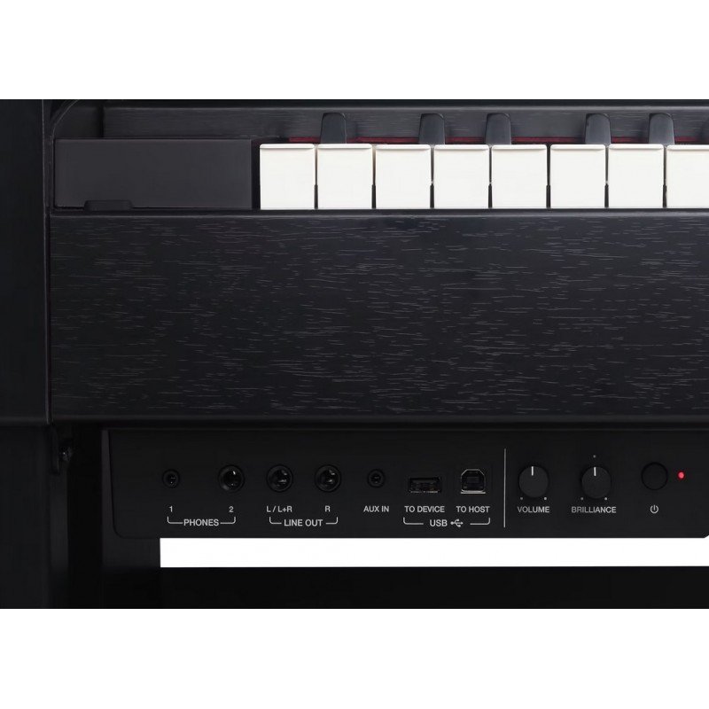 UP405E-PVC-BLACK Цифровое пианино, черное, Medeli