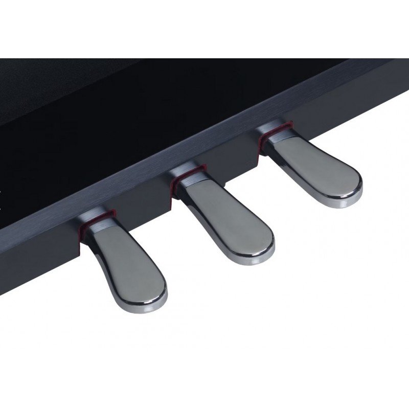 UP405E-PVC-BLACK Цифровое пианино, черное, Medeli