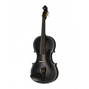 V100E-BK Electric Скрипка со звукоснимателем, размер 4/4, черная, Hora