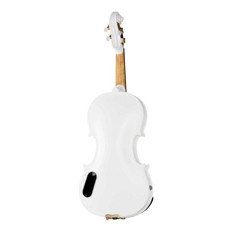 V100E-WH Electric Скрипка со звукоснимателем, размер 4/4, белая, Hora