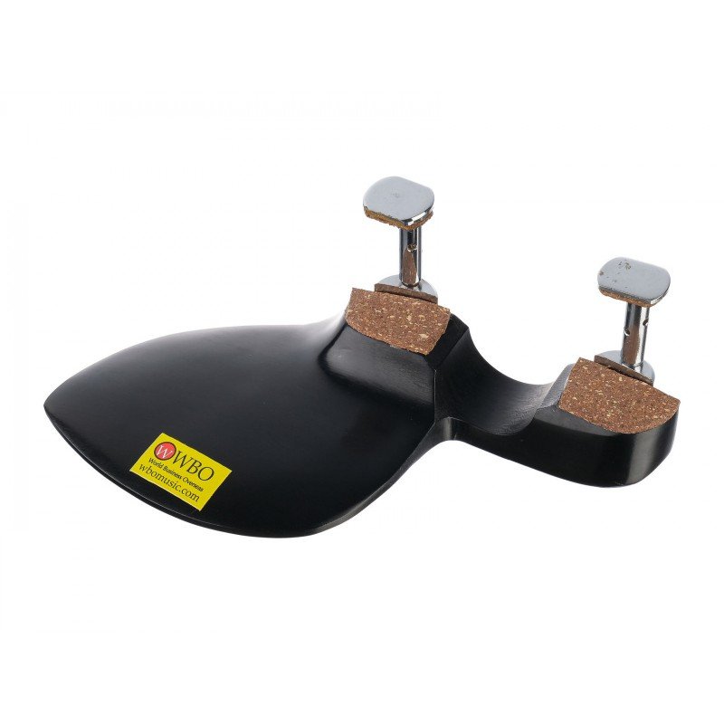 VC01Eh-4/4 Подбородник для скрипки, модель Guarneri, крепление Hill, черное дерево, WBO