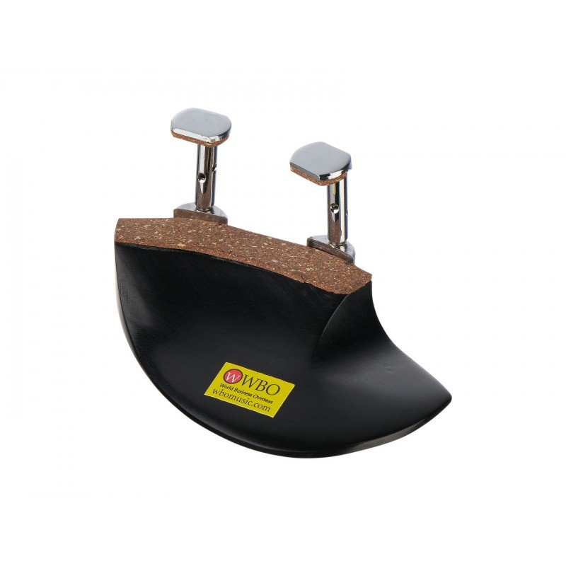 VC05Eh-4/4 Подбородник для скрипки, модель Teka, крепление Hill, черное дерево, WBO