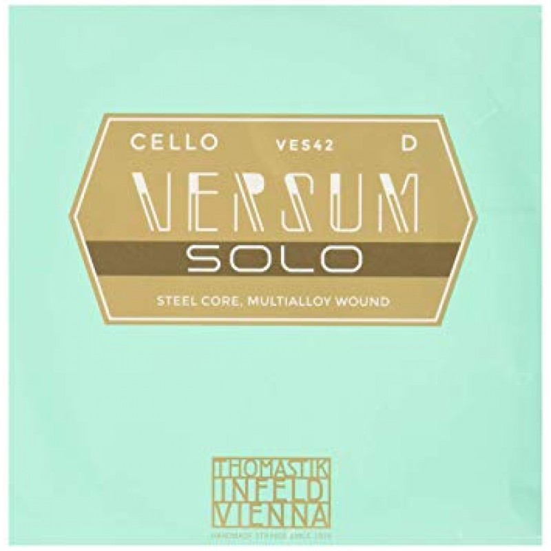 VES42 Versum Solo Отдельная струна D/Ре для виолончели, металл, Thomastik