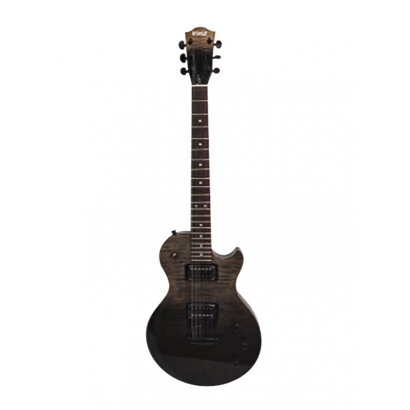 VLP-FM-TBK Электрогитара, черная, VIVA