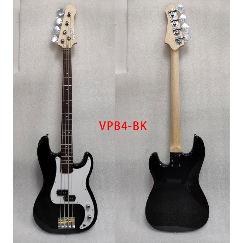 VPB4-BK Бас-гитара, черная, VIVA