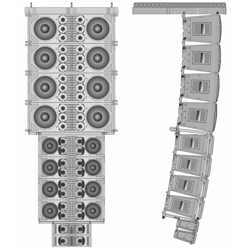 VUE Audiotechnik al-12 Пассивная 2-полосная акустическая система
