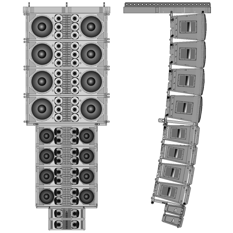 VUE Audiotechnik al-4 Пассивная 2-полосная акустическая система