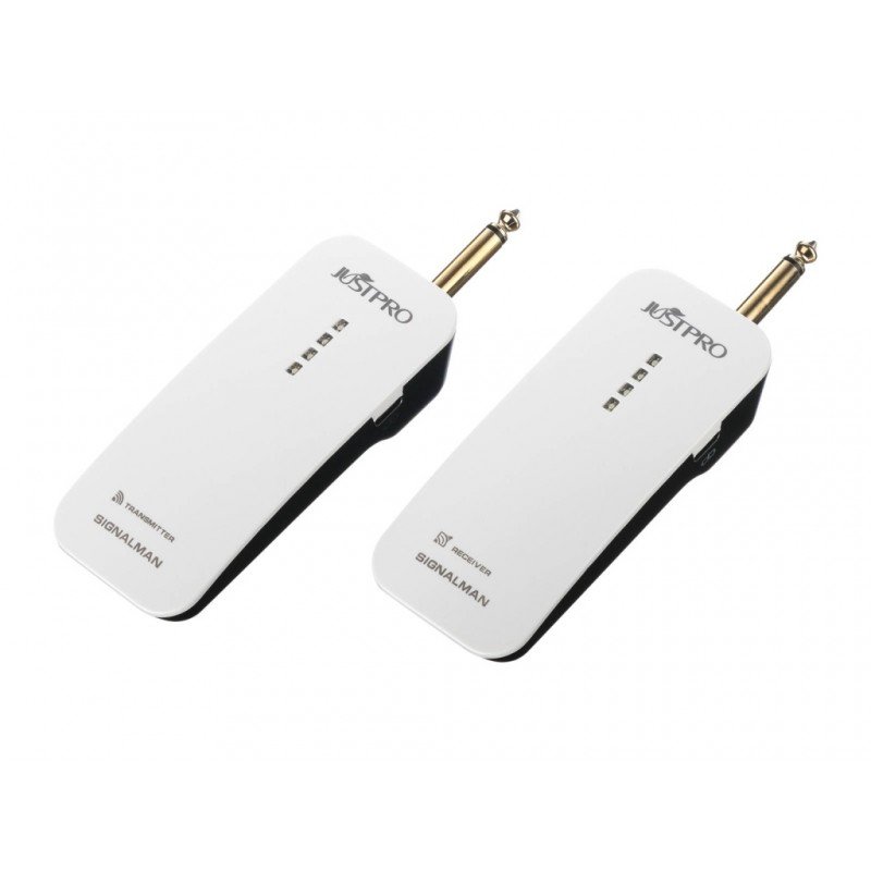 W-1-WH Беспроводной приемо-передающий комплект для гитары, Justpro