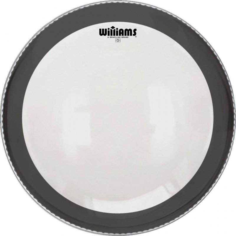 W1SC-7MIL-24 Clear Silent Circle Series Пластик для бас-барабана 24", прозрачный, Williams