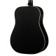 W81E-WBAG-BKS Электро-акустическая гитара, черная, с чехлом. Parkwood