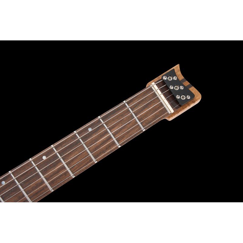 W902-MGCL Электрогитара безголовая со встроенным процессором, серебристая, GTRS