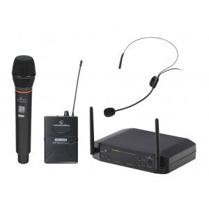 WF-U216HP Беспроводная микрофонная система, ручной и головной микрофон, Soundsation WF-U216HP Беспроводная микрофонная система, ручной и головной микрофон, Soundsation