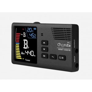 WMT-565W Метроном / тюнер / тон-генератор, для духовых инструментов, Cherub