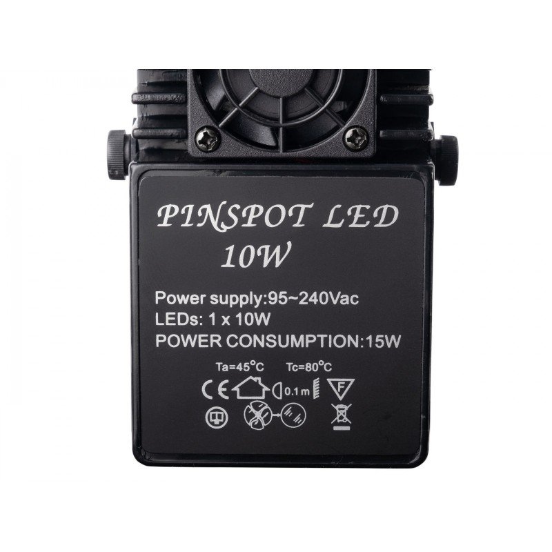 WS-PS10-RGB Прожектор пинспот, RGB, 10Вт, LAudio