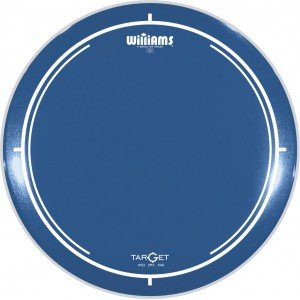 WU2-7MIL-20 Target Series Blue Пластик для бас-барабана 20", синий, Williams
