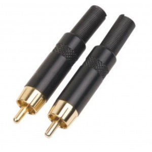 XLINE Cables RCON RCA M 05 Разъем RCA-папа из никелированной стали