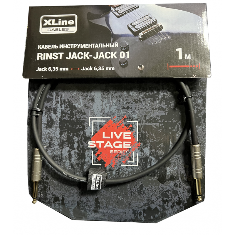 XLINE Cables RINST JACK-JACK 01 Кабель инструментальный XLINE Cables RINST JACK-JACK 01 Кабель инструментальный