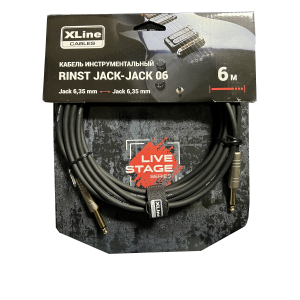 XLINE Cables RINST JACK-JACK 06 Кабель инструментальный