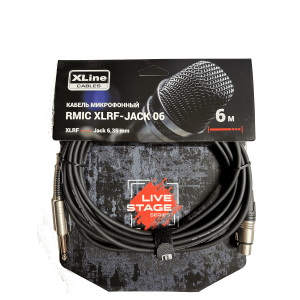 XLINE Cables RMIC XLRF-JACK 06 Кабель микрофонный