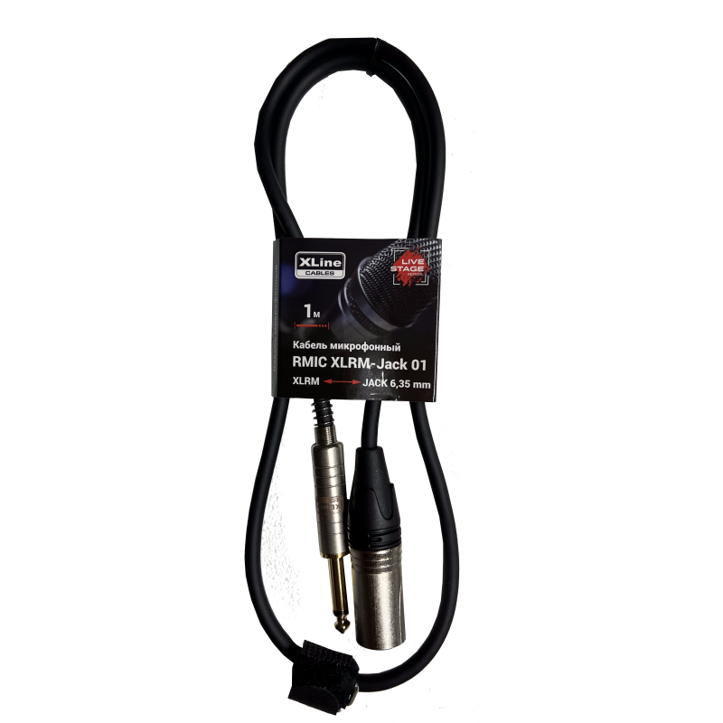 XLINE Cables RMIC XLRM-JACK 01 Кабель микрофонный XLINE Cables RMIC XLRM-JACK 01 Кабель микрофонный
