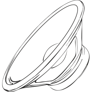 XLINE HY1001 Динамик 10" для XLine BAF-10A