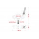 XLINE Light 223P130 Струбцина большая, до 300 кг