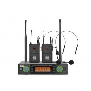 XLine MD-272B Радиосистема c двумя поясными передатчиками и головными гарнитурами XLine MD-272B Радиосистема c двумя поясными передатчиками и головными гарнитурами
