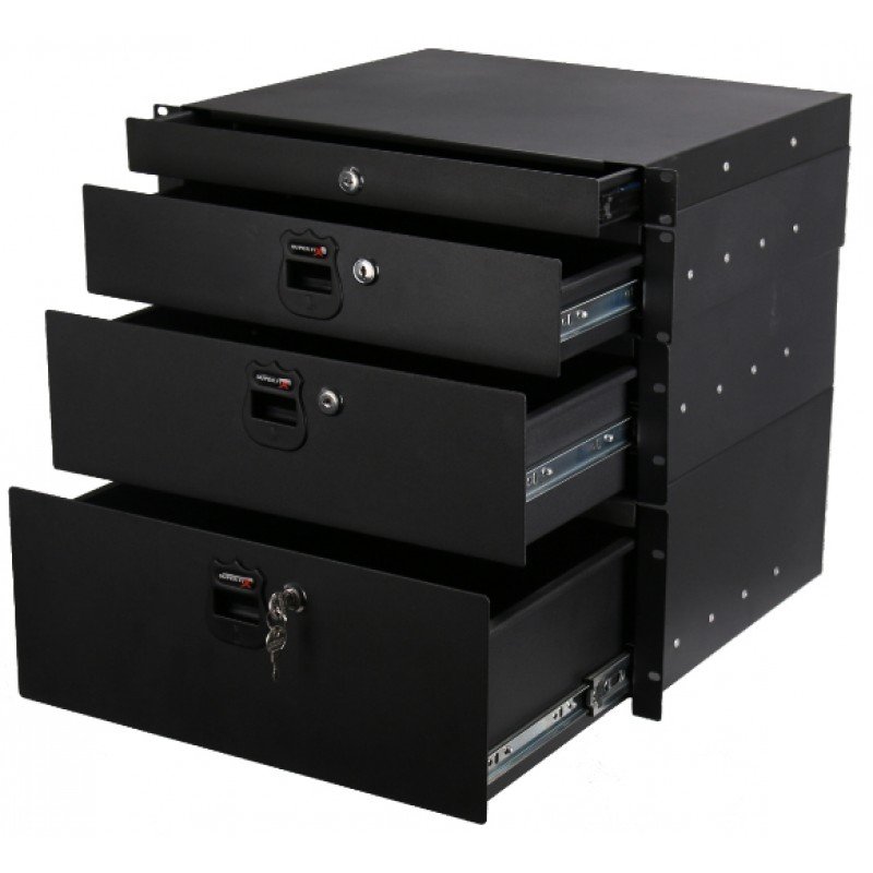 XRD211B Выдвижной ящик в рэковую стойку 19" 2U, Superfix