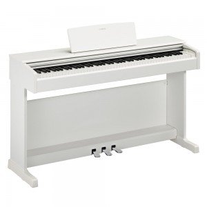YDP-145WH Arius Цифровое пианино со стойкой и педалью, белое, Yamaha YDP-145WH Arius Цифровое пианино со стойкой и педалью, белое, Yamaha