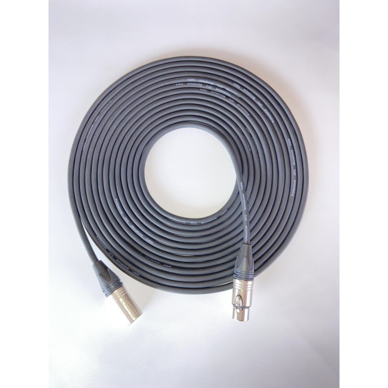 YES-MC002NE-7.6m Кабель микрофонный с разъёмами Neutrik, 7.6м, YES YES-MC002NE-7.6m Кабель микрофонный с разъёмами Neutrik, 7.6м, YES