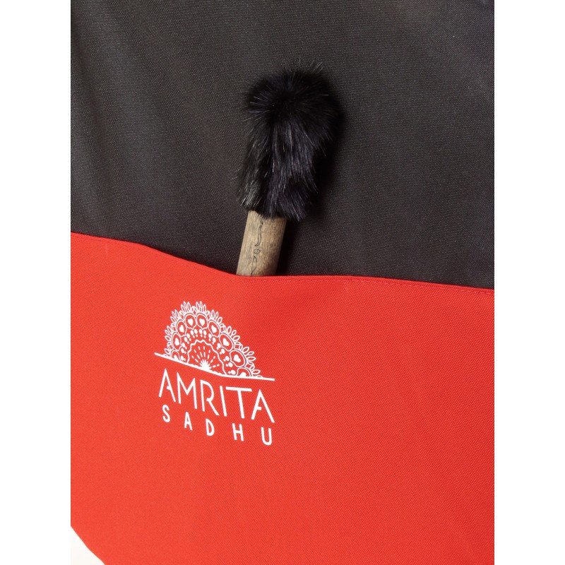 ЧКК-АМР Чехол для бубна 50см/20", красный/черный, Амрита