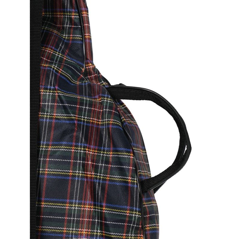 Г12-1-КрК Чехол для 12-струнной гитары, красная клетка, AMC
