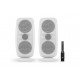 iLoud-MTM-MKII-Pair-WH Студийный монитор, пара, 200Вт, микрофон ARC, белые, IK Multimedia iLoud-MTM-MKII-Pair-WH Студийный монитор, пара, 200Вт, микрофон ARC, белые, IK Multimedia