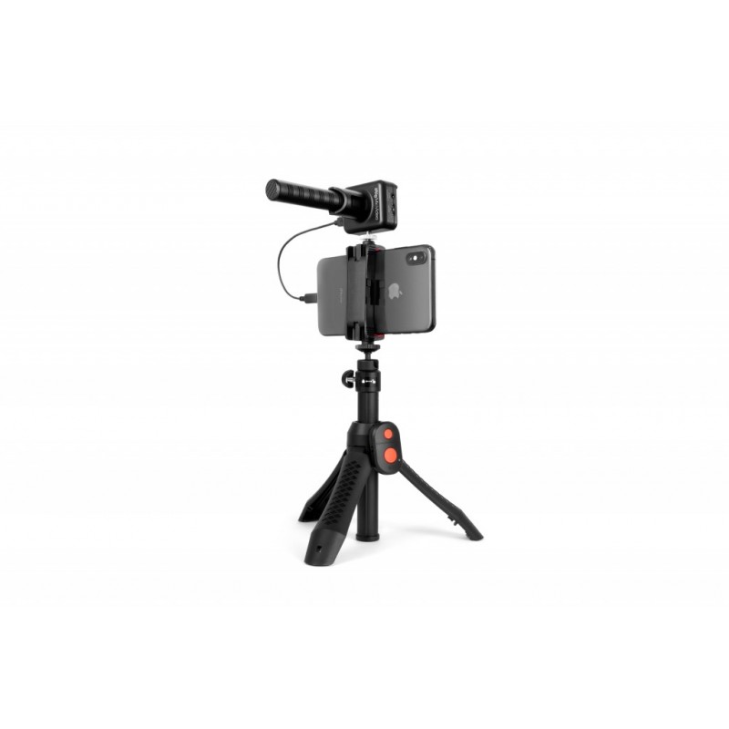 iRig-Mic-Video-Bundle Микрофон "пушка" и штатив для мобильных устройств, IK Multimedia
