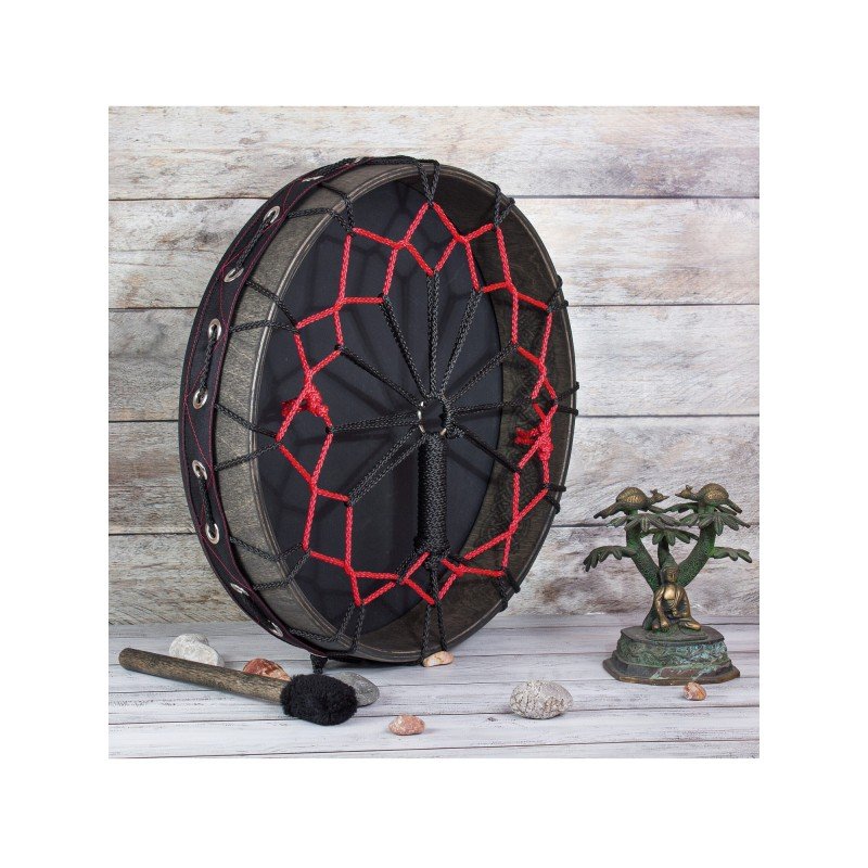 КФ-АМР Бубен Коло "Феникс" черно-красный 50см (оксфорд), Амрита