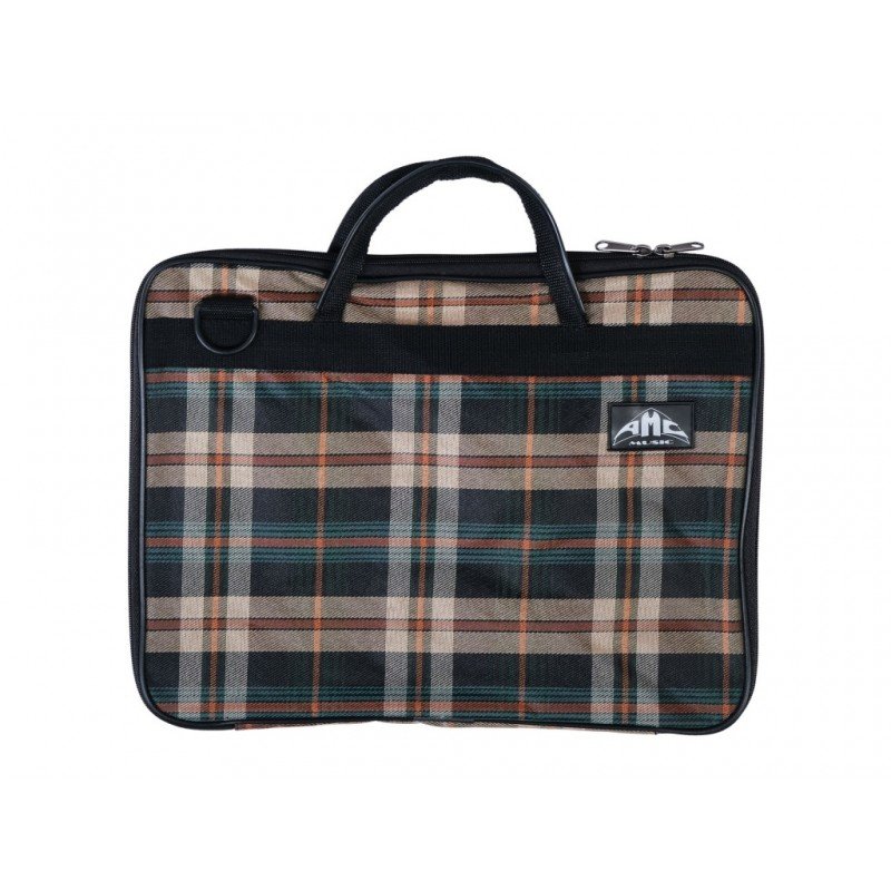 ПН1-А4-КК Папка для нот, коричневая клетка, AMC